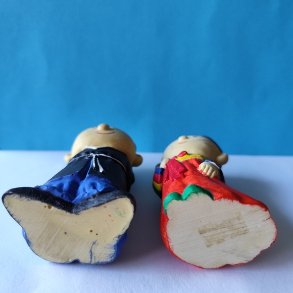 4/$50⭐️Vintage Hand Painted Traditional Korean Wedding Couple Figurines - Picture 5 of 6